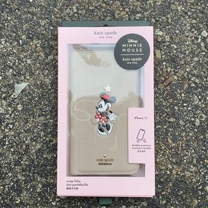 Kate Spade I phone 11 Minnie Mouse case